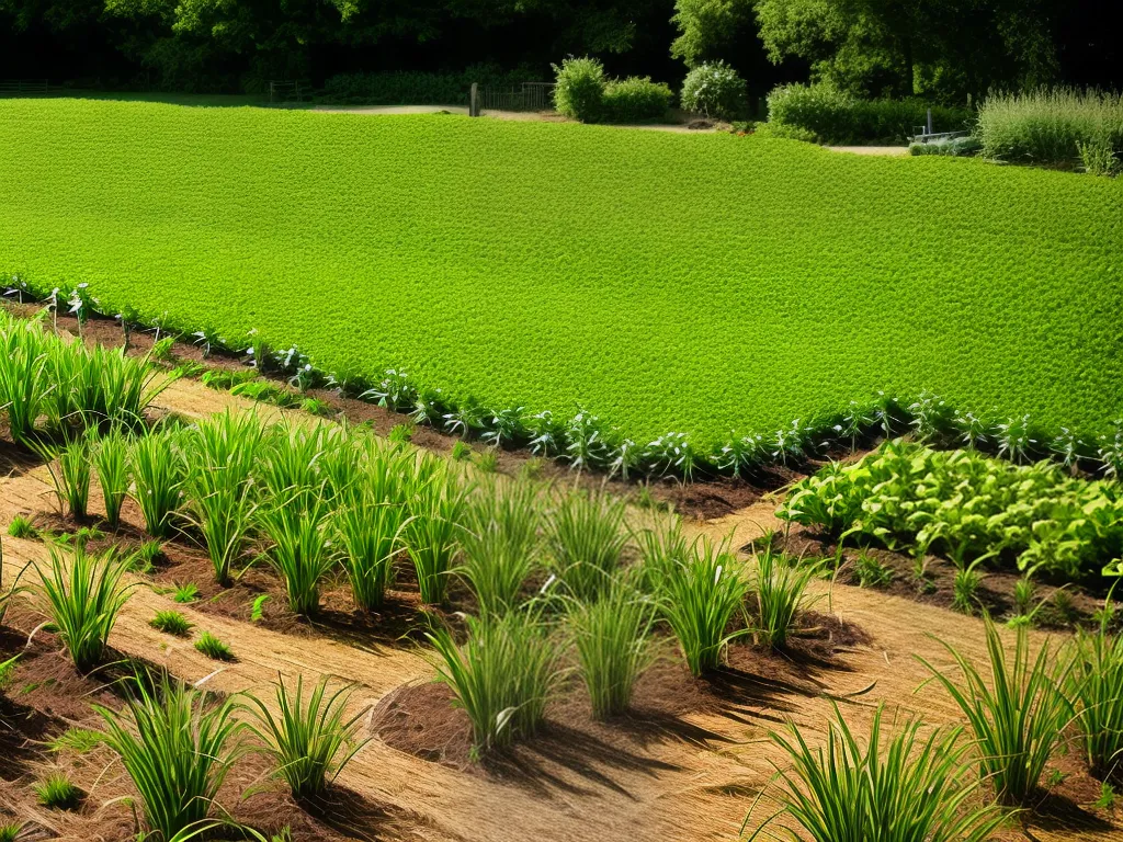 Natureza Agricultura Organica E Cobertura Morta