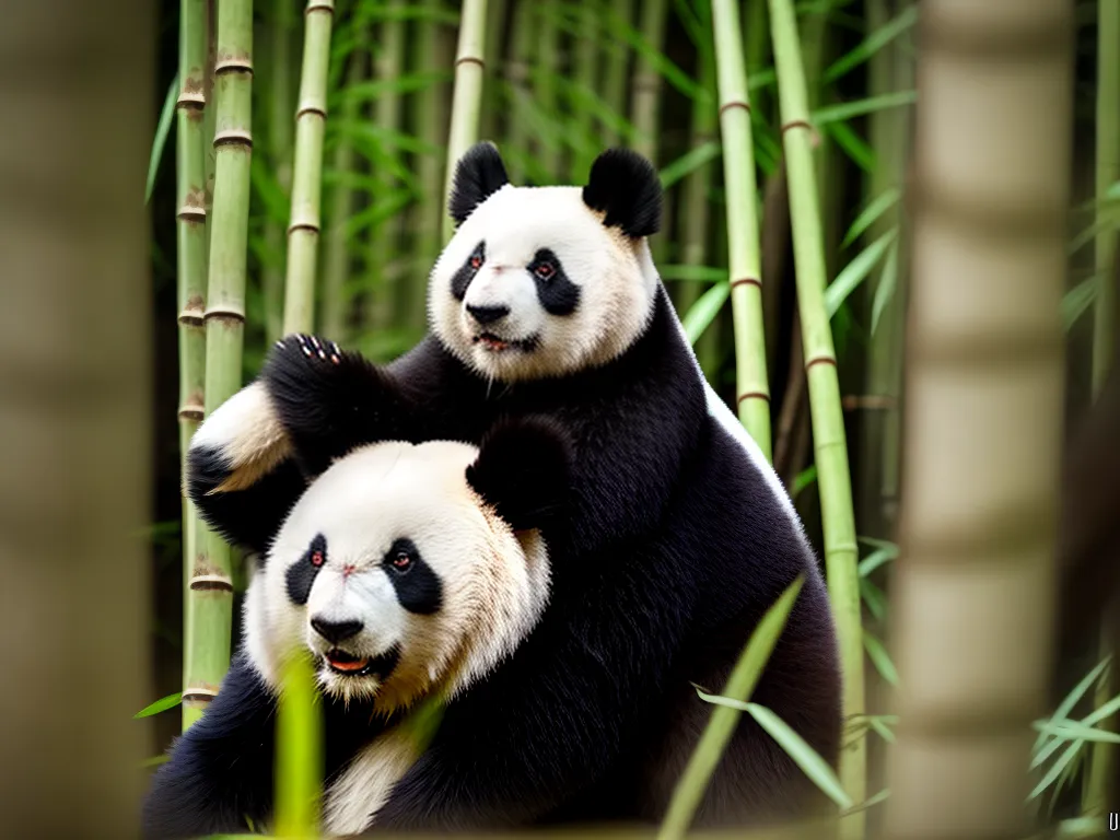 Natureza Ailuropoda Melanoleuca A Conservacao Dos Pandas Gigantes