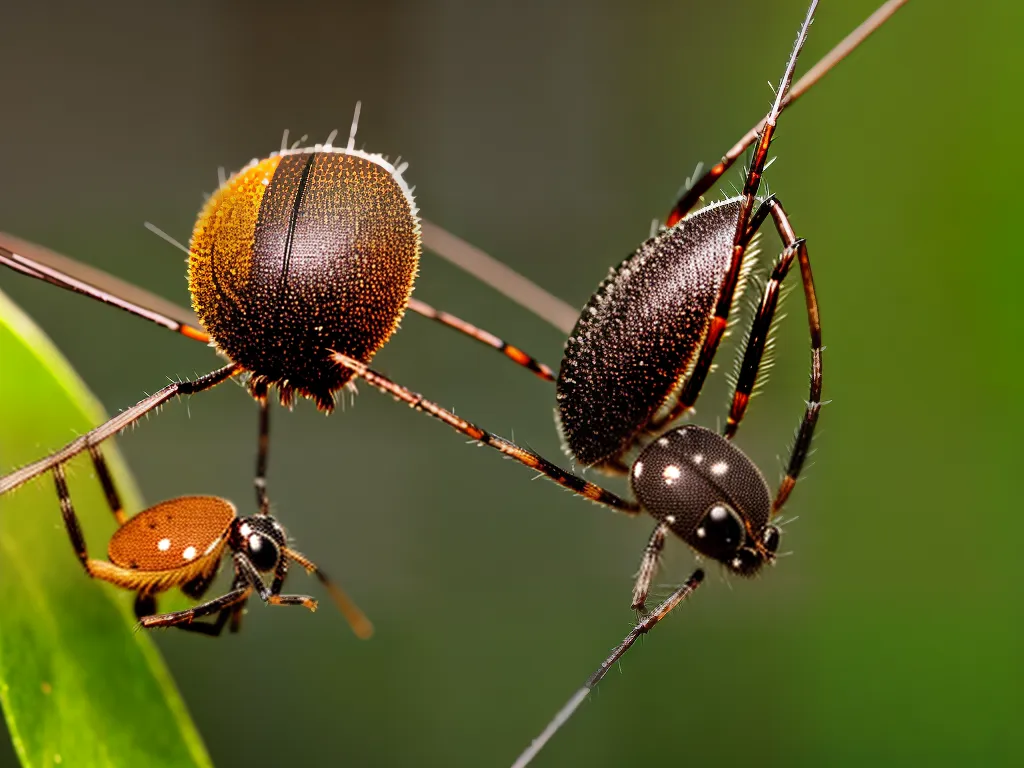 Natureza Aranhas Predadores Eficientes Do Mundo Dos Insetos