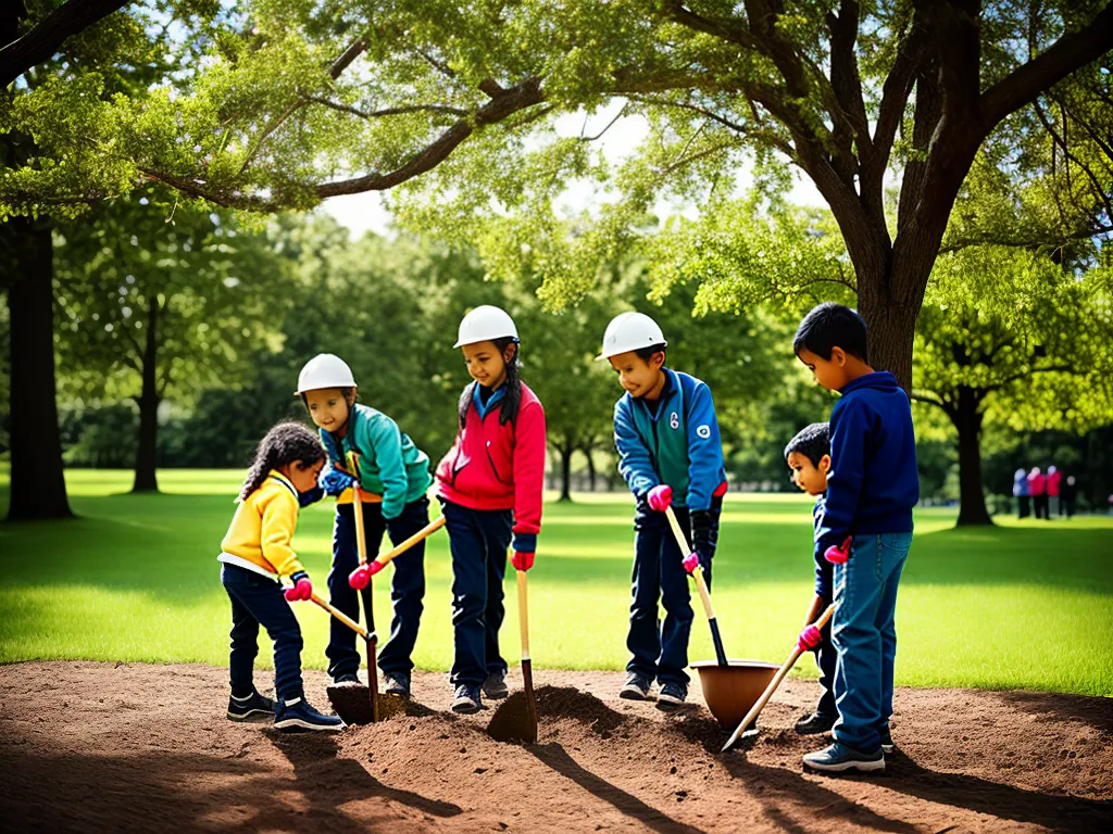 Natureza Arboricultura Criancas Educar Preservar
