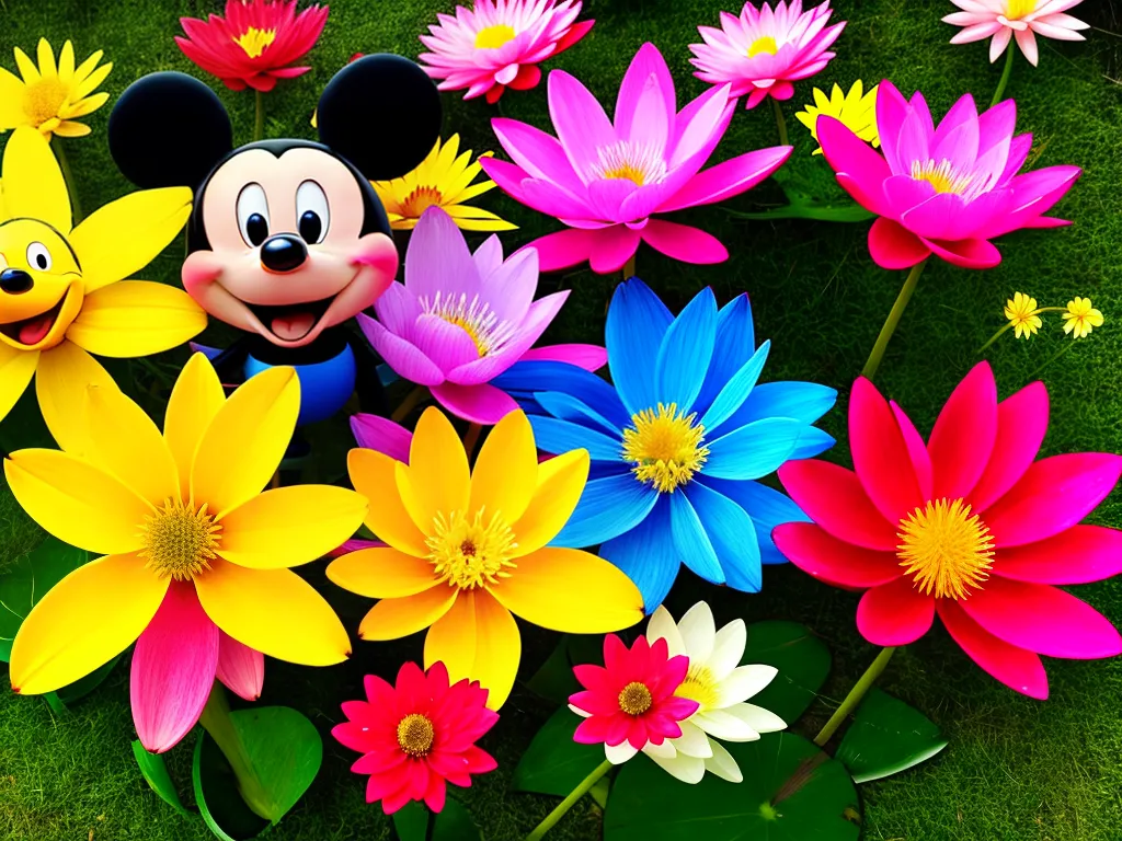 Personagens de Desenhos e suas Flores Favoritas 7 Personagens de Desenhos e suas Flores Favoritas 6