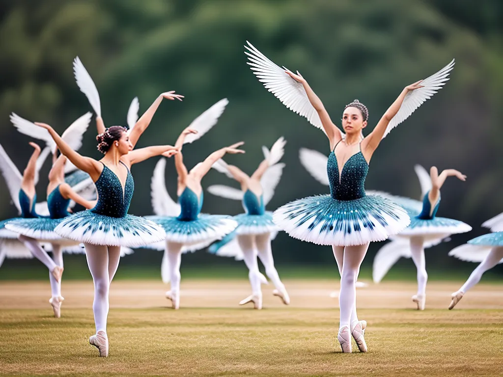 Natureza Aves Danca Movimentos Coreografias Inspiradas