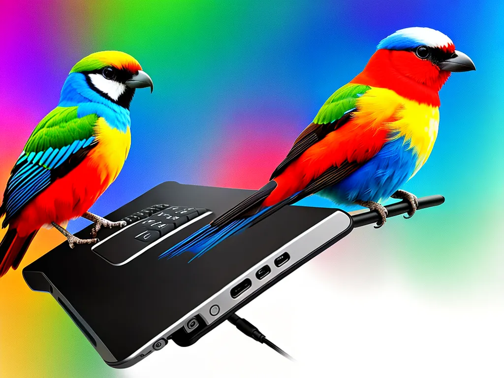 Natureza Aves Desenho Digital Ilustracoes Arte Computador
