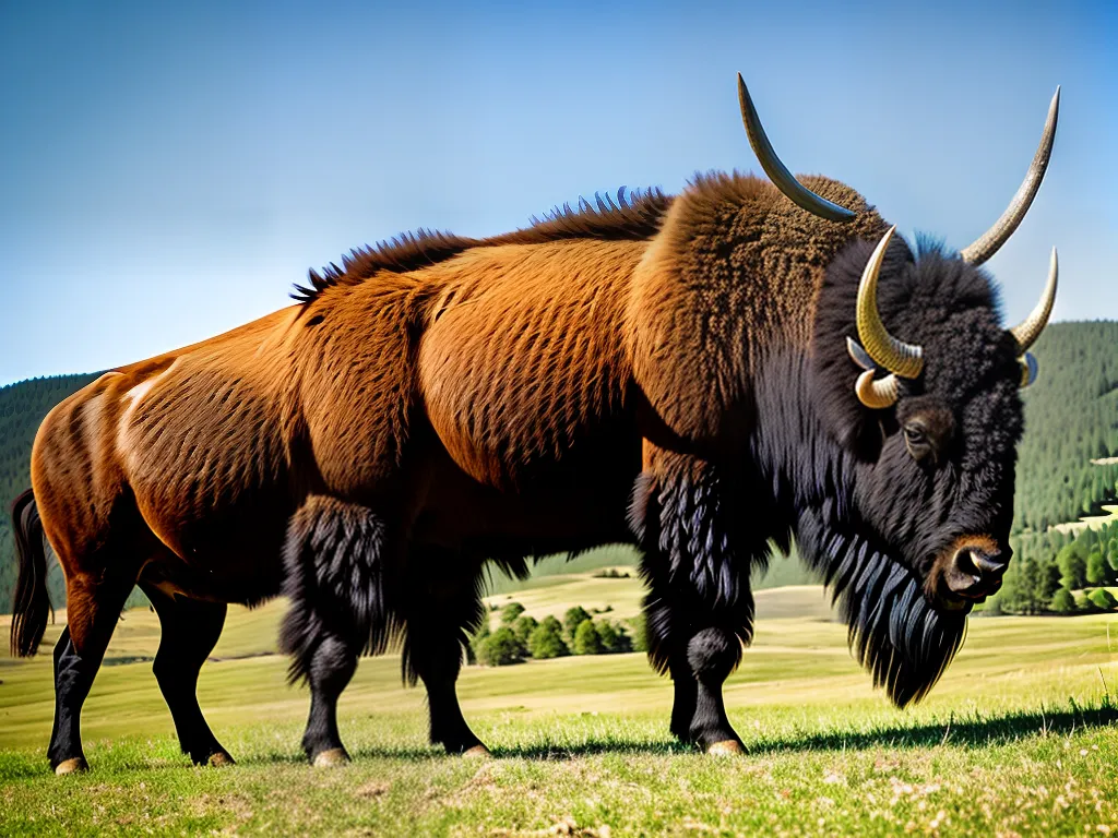 Natureza Bison Bison Conservacao Historia Bisoes Americanos