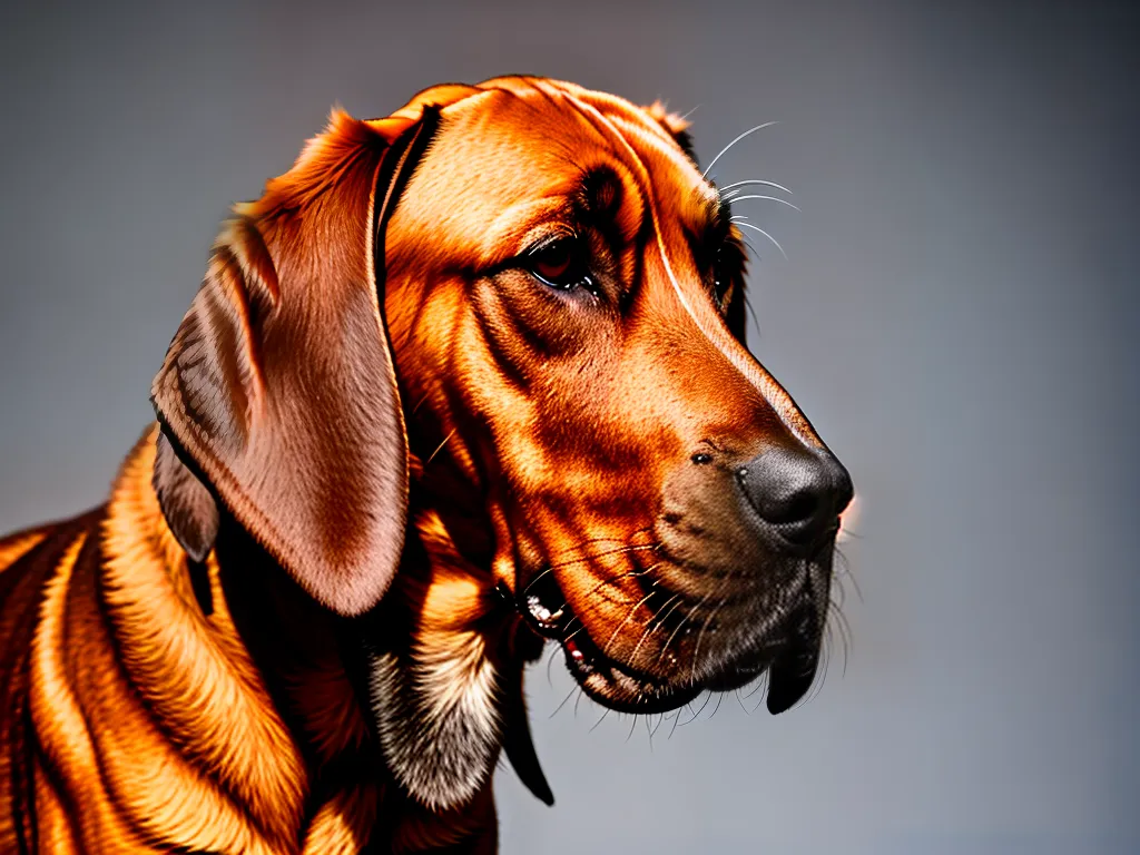 Natureza Bloodhound Farejador Supremo