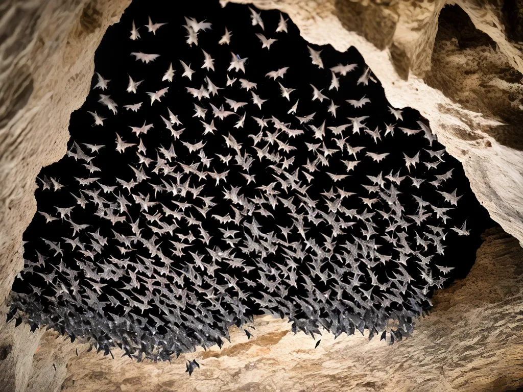 Natureza Colonias Morcegos Abrigo Alimentacao Conjunta