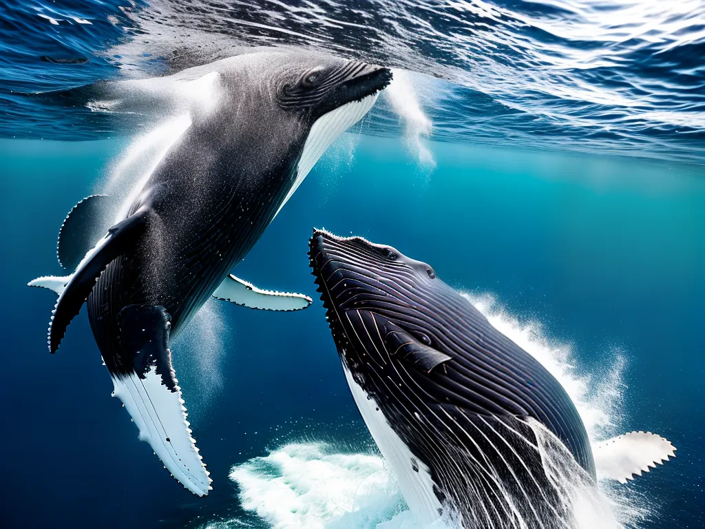 Natureza Como Baleias Comunicam Sons Subaquaticos