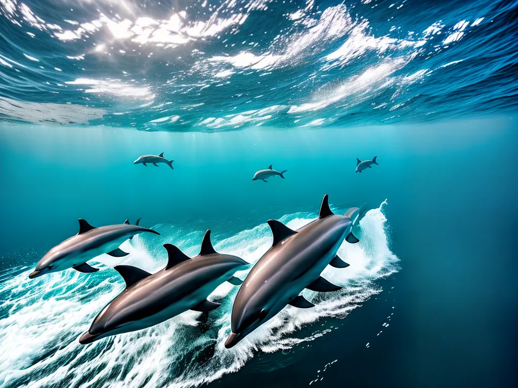 Natureza Como Golfinhos Usam Ecolocalizacao Para Comunicar Cacar