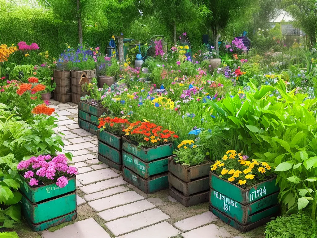 Natureza Como Usar Reciclagem Decoracao Jardim