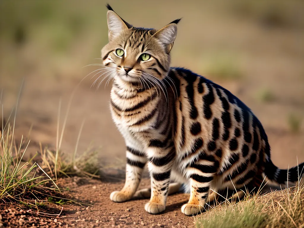 Preservando o Habitat do Gato-de-dentro-negros Africano. 6