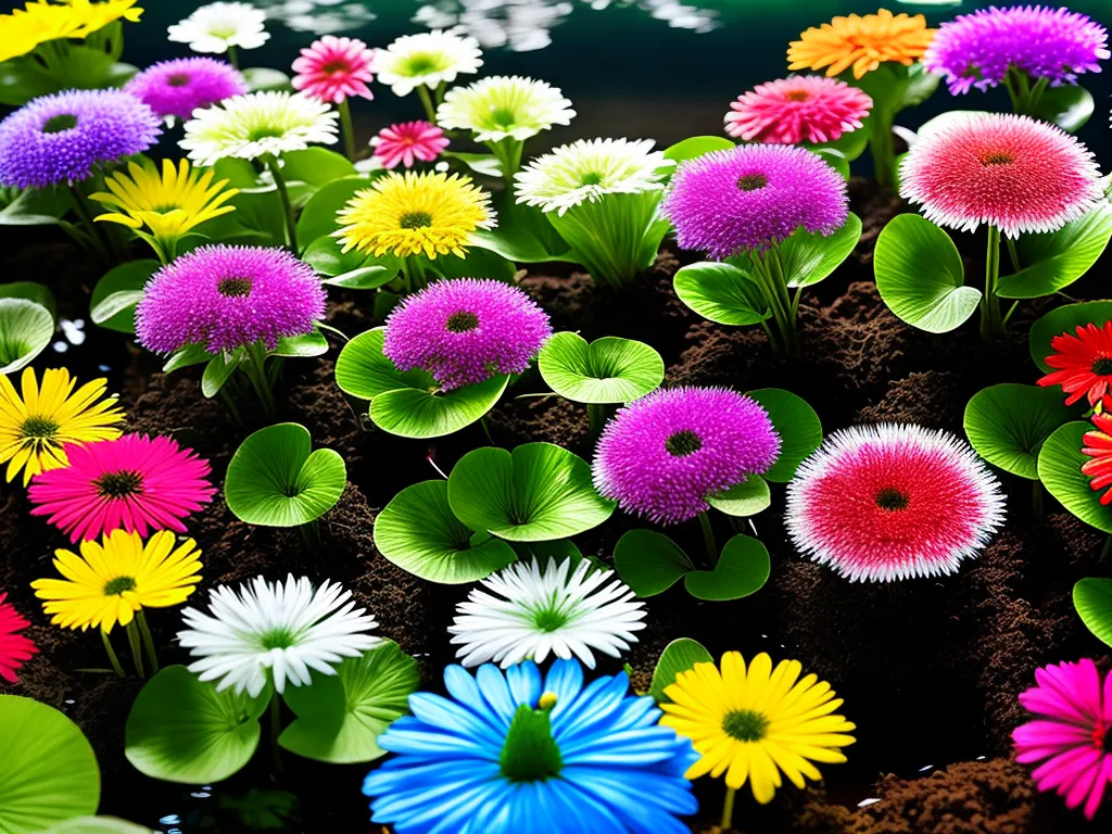Natureza Cultivando Flores Sistemas Hidroponicos