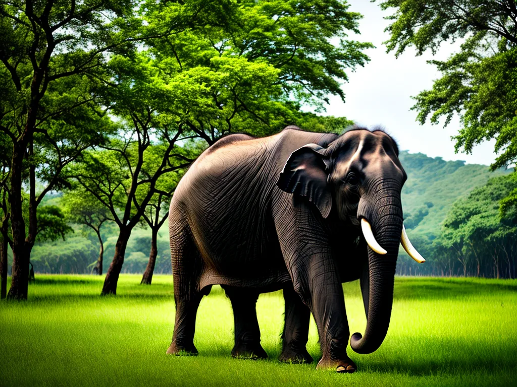 Natureza cultura e inteligencia dos elefantes asiaticos elephas