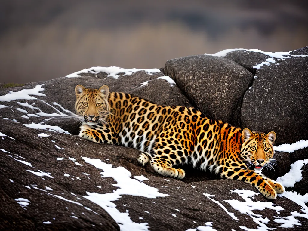 Natureza Ecologia Conservacao Leopardo Amur