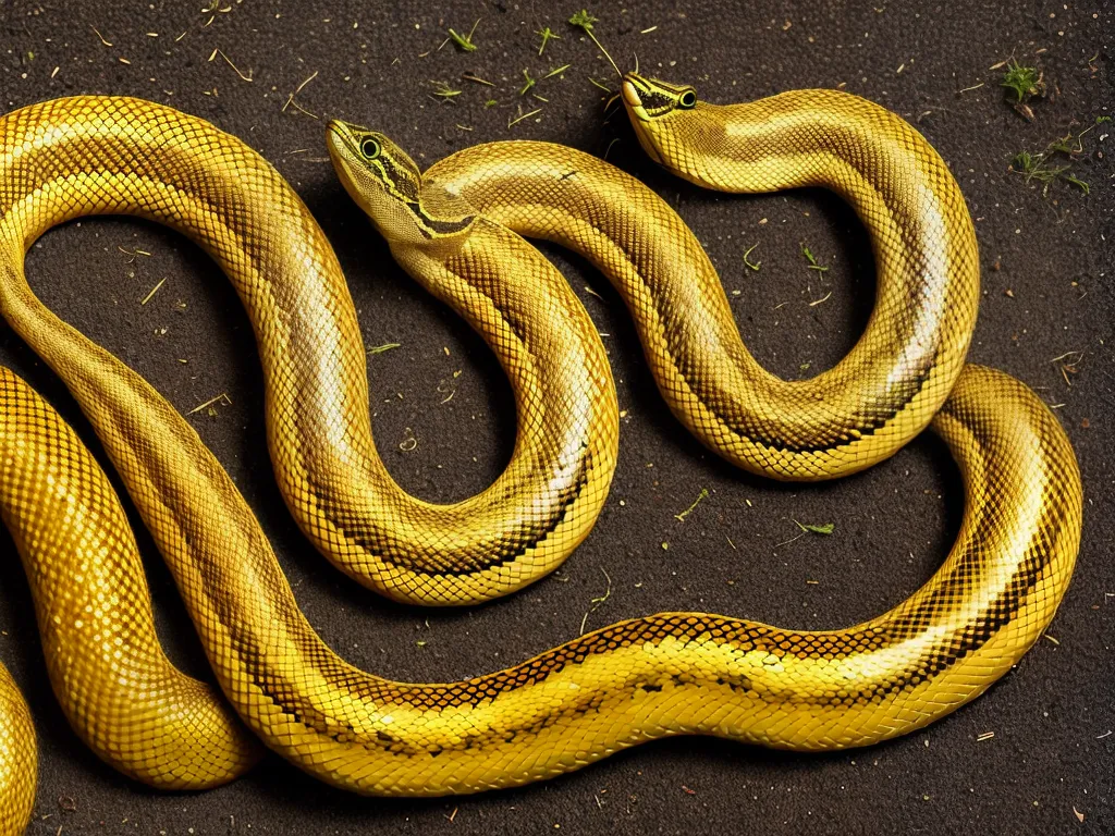Natureza Evolucao Cobras Genero Rhamphiophis