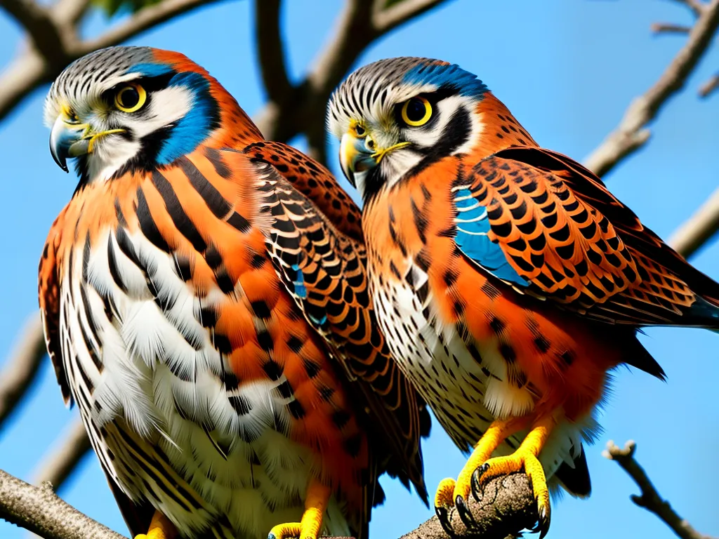 Natureza Falco Sparverius Quiriquiri
