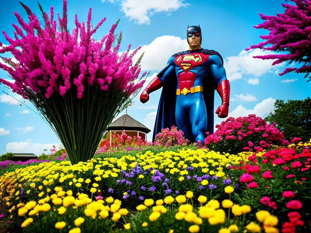 Natureza Flores Representacao Filmes Super Herois