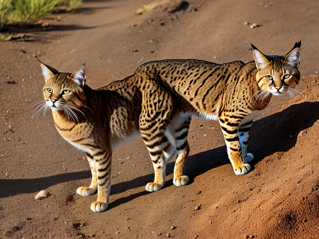 Natureza Importancia Gato Dourado Africano Manutencao Biodiversidade