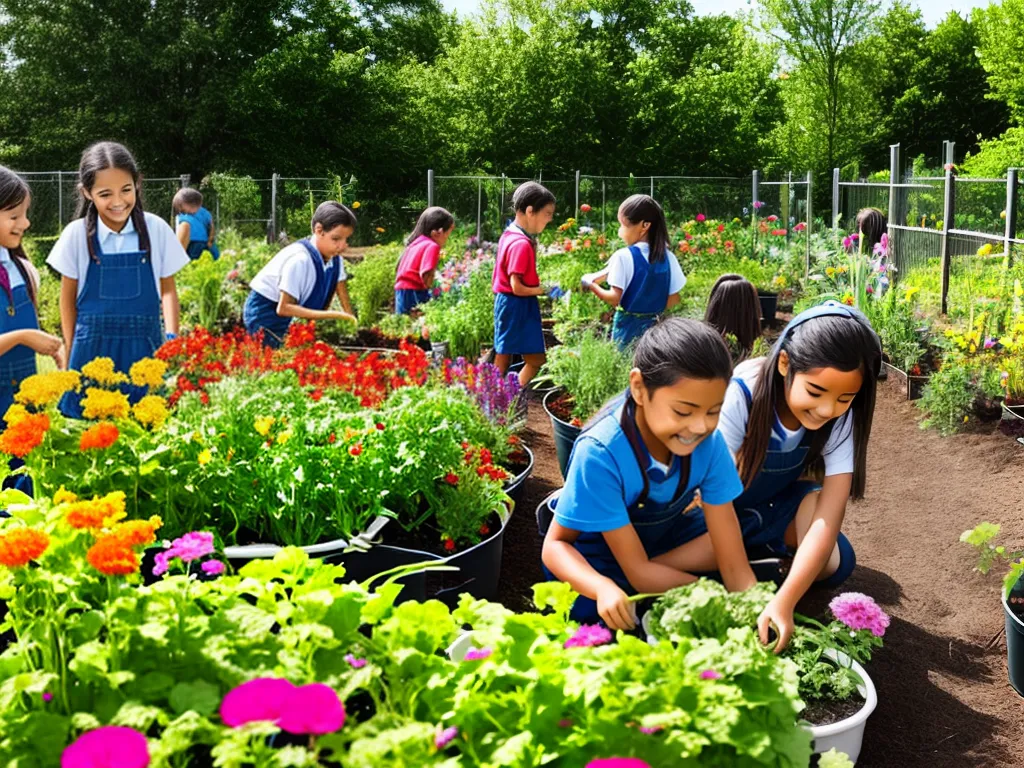 Natureza Jardins Sustentaveis Em Escolas Um Espaco Para Aprender E Crescer