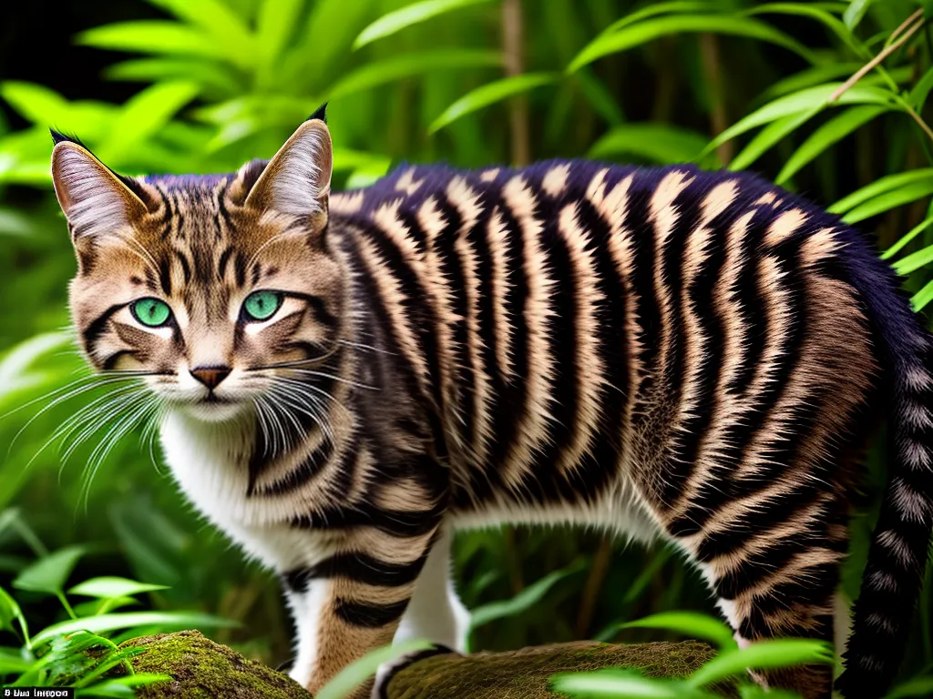 Natureza Misterioso Comportamento Reprodutivo Gatos Selvagens Asiaticos