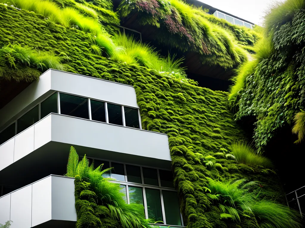 Natureza Musgos Na Arquitetura Surgimento Paredes Verdes