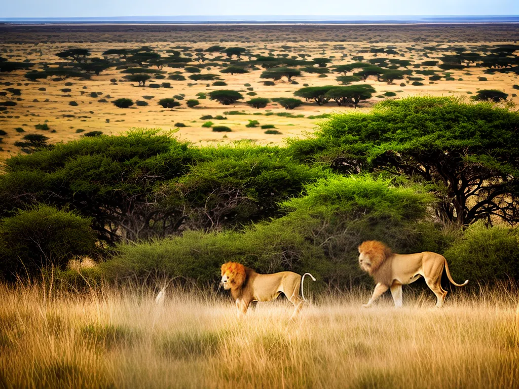 Natureza Panthera Leo O Incrivel Mundo Dos Leoes Africanos