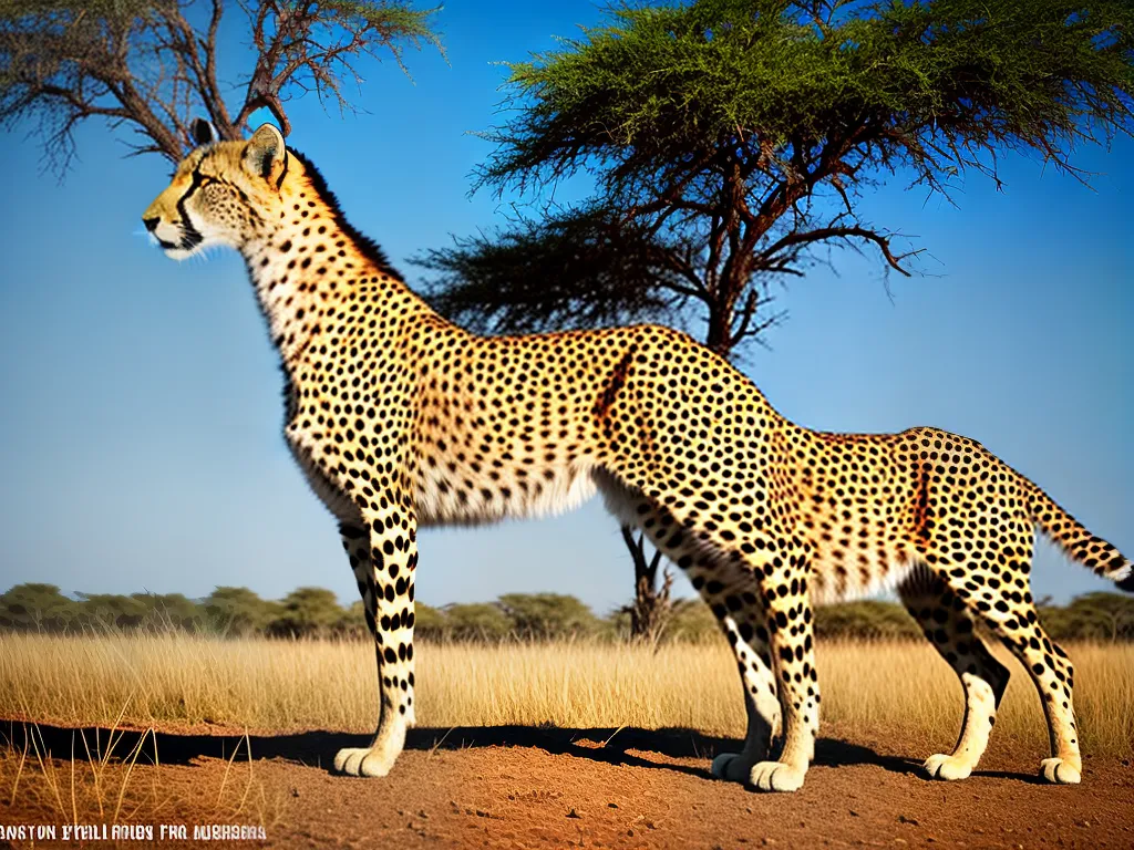 Natureza Papel Dos Guepardos Como Predadores Especializados Na Africa