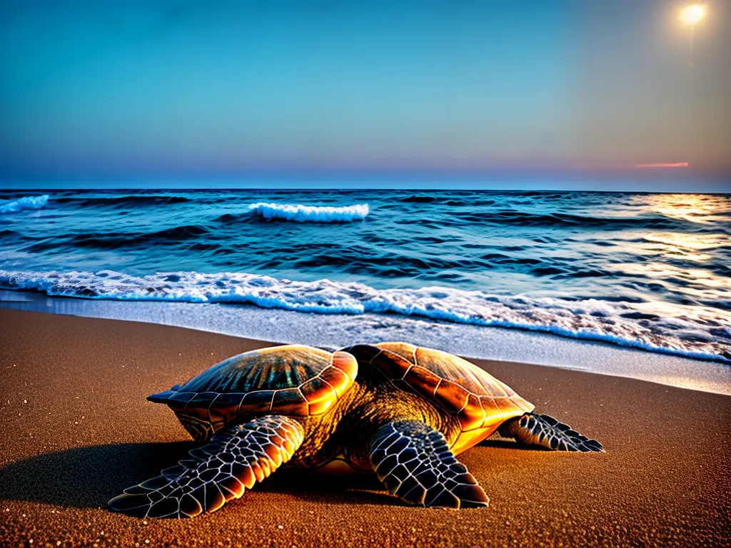 Natureza Reproducao Tartarugas Marinhas Praias Mundo