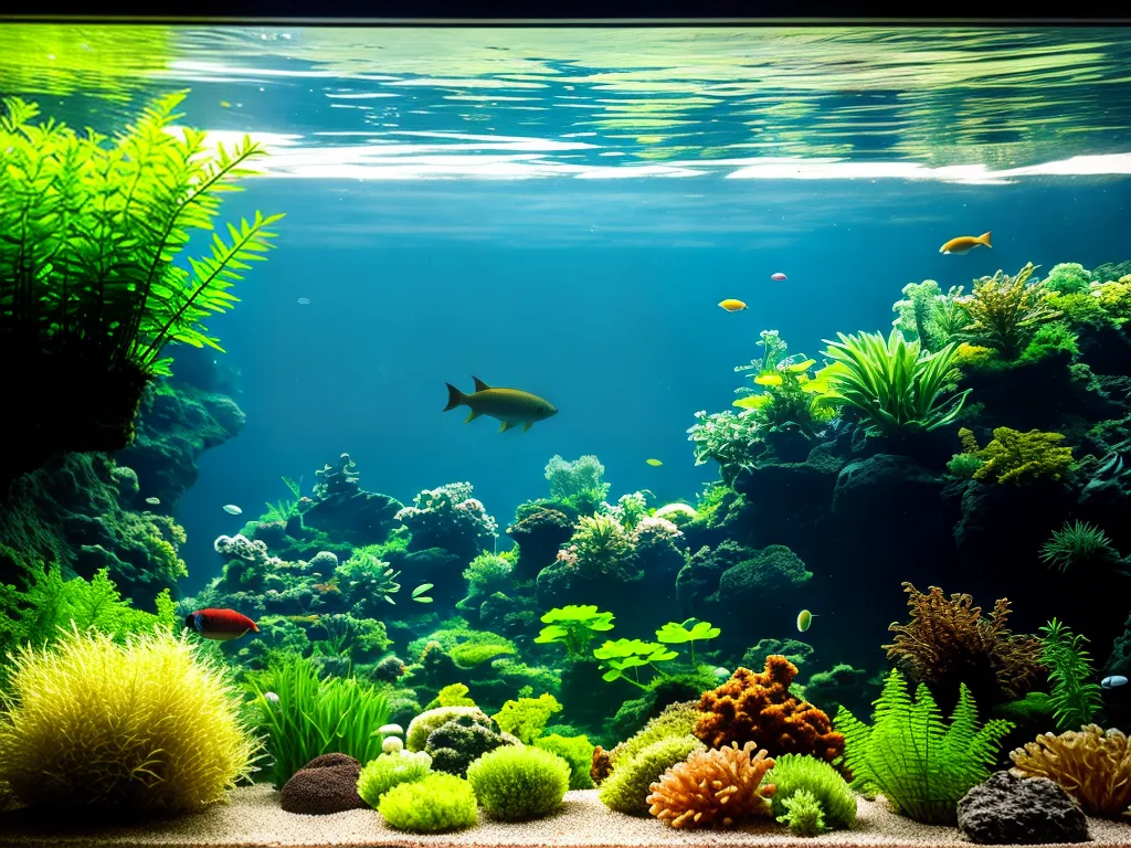 Natureza Simbiose Peixes Plantas Sistemas Aquaponicos