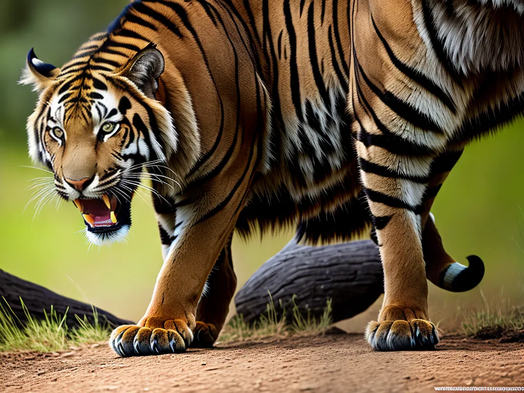 Natureza Smilodon Tigre Dentes De Sabre