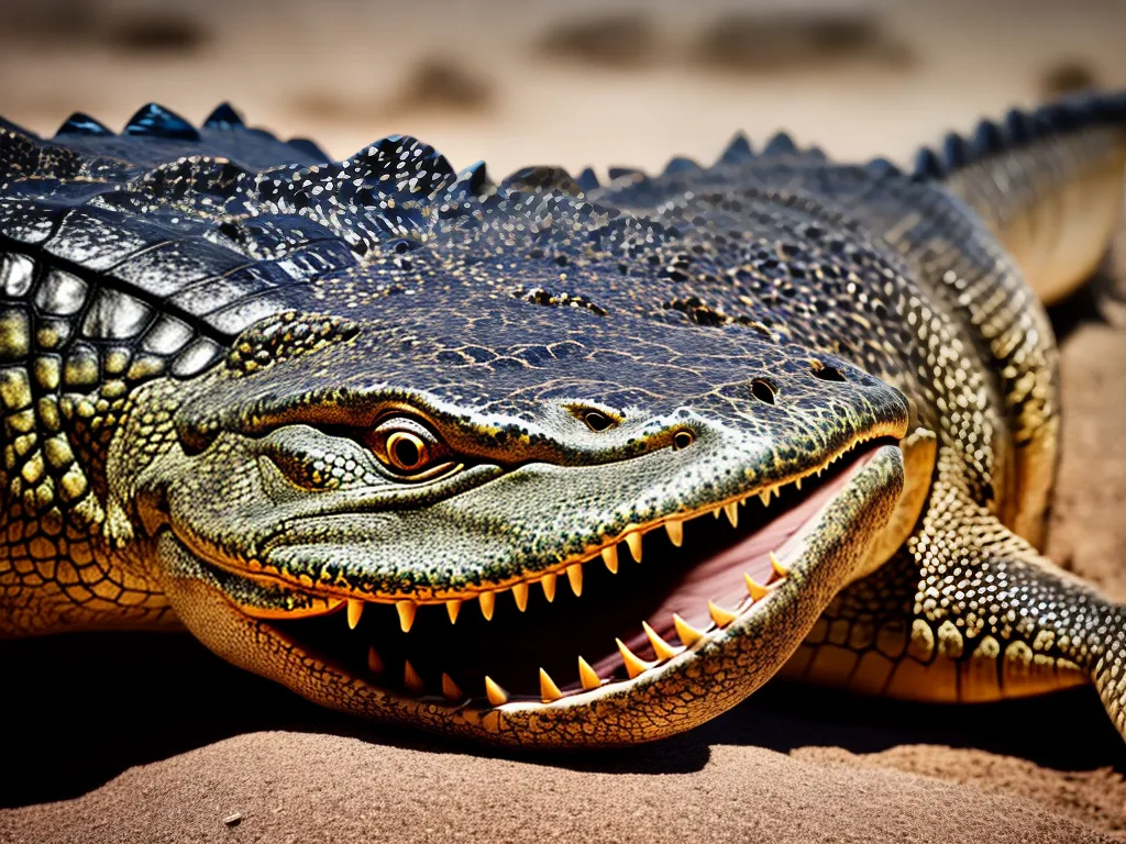 Natureza Sobrevivencia Crocodilos Era Dinossauros