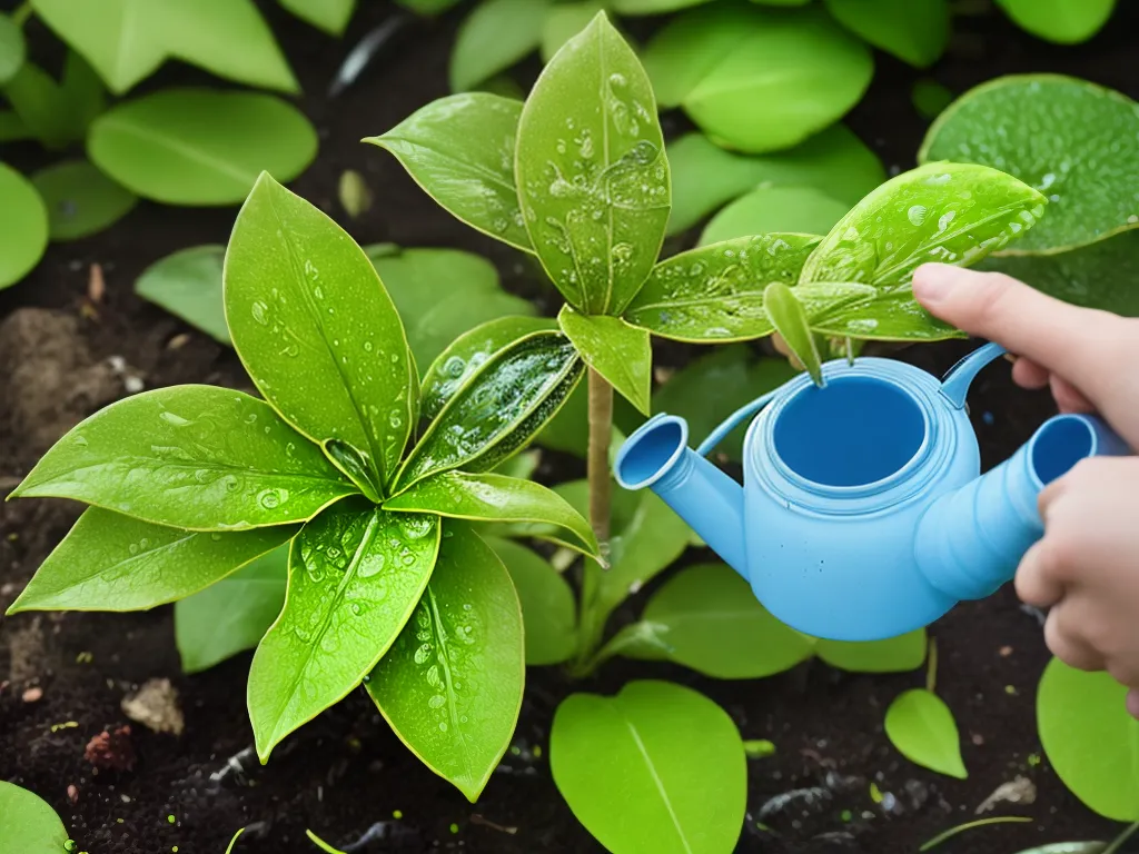 Revitalizando Plantas com Folhas Desidratadas 7 Revitalizando Plantas com Folhas Desidratadas 6
