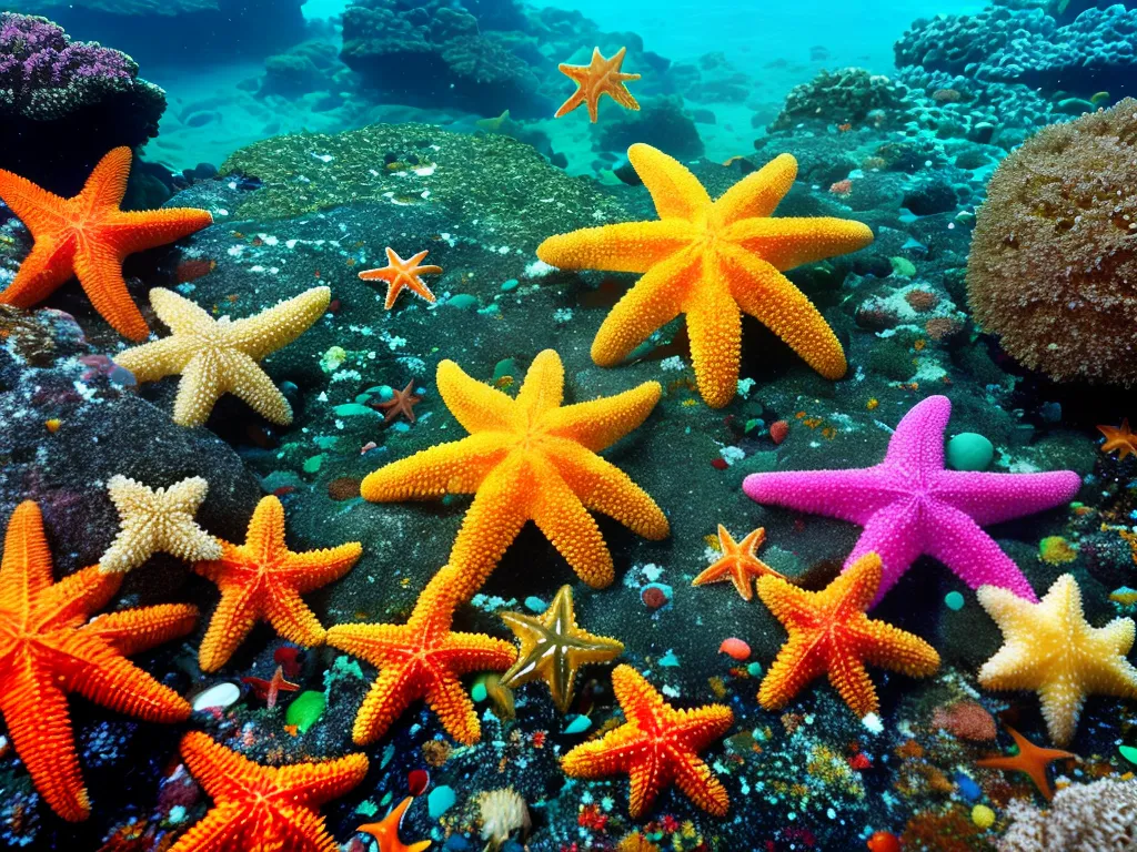 Natureza Tipos Estrelas Do Mar Oceanos