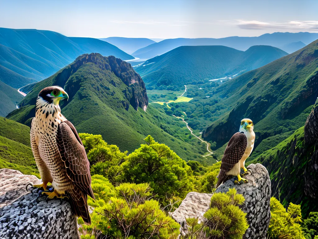 Natureza Tipos Falcoes Encontrados Asia