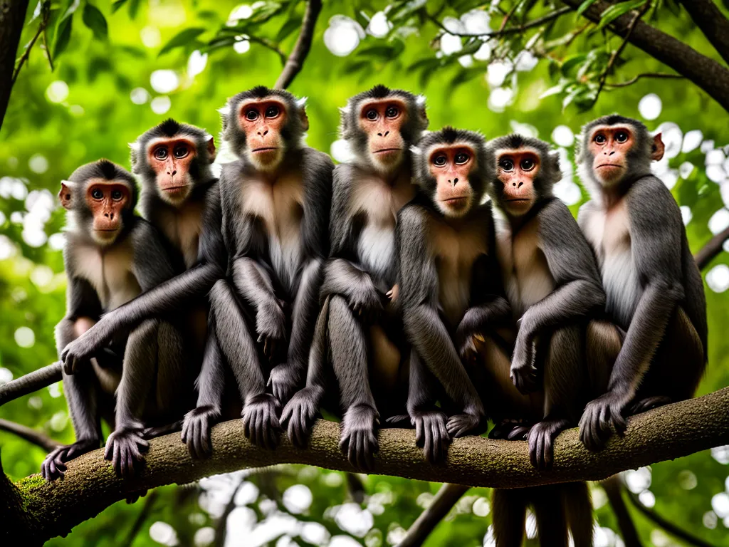 Natureza Variedade Sons Macacos Comunicar