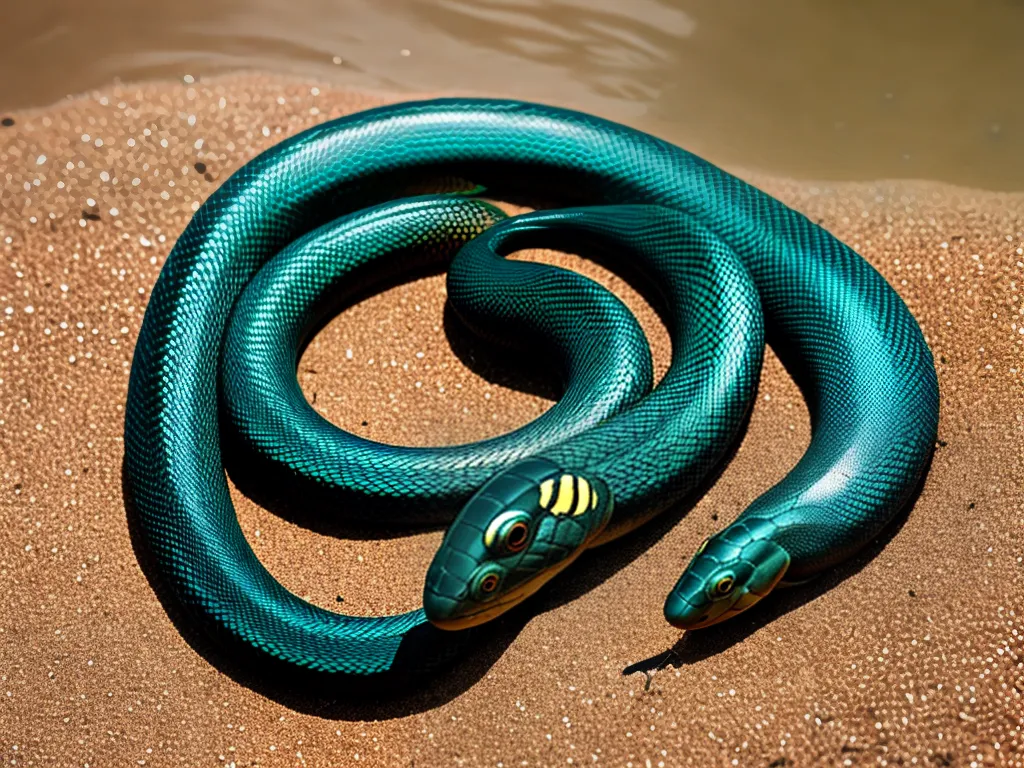 Natureza Vida Aquatica Serpentes Genero Naja