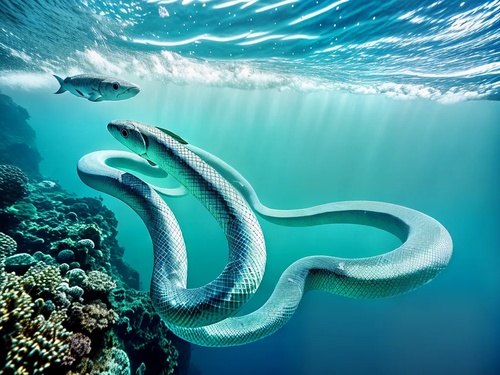 Natureza Vida Aquatica Serpentes Gerarda