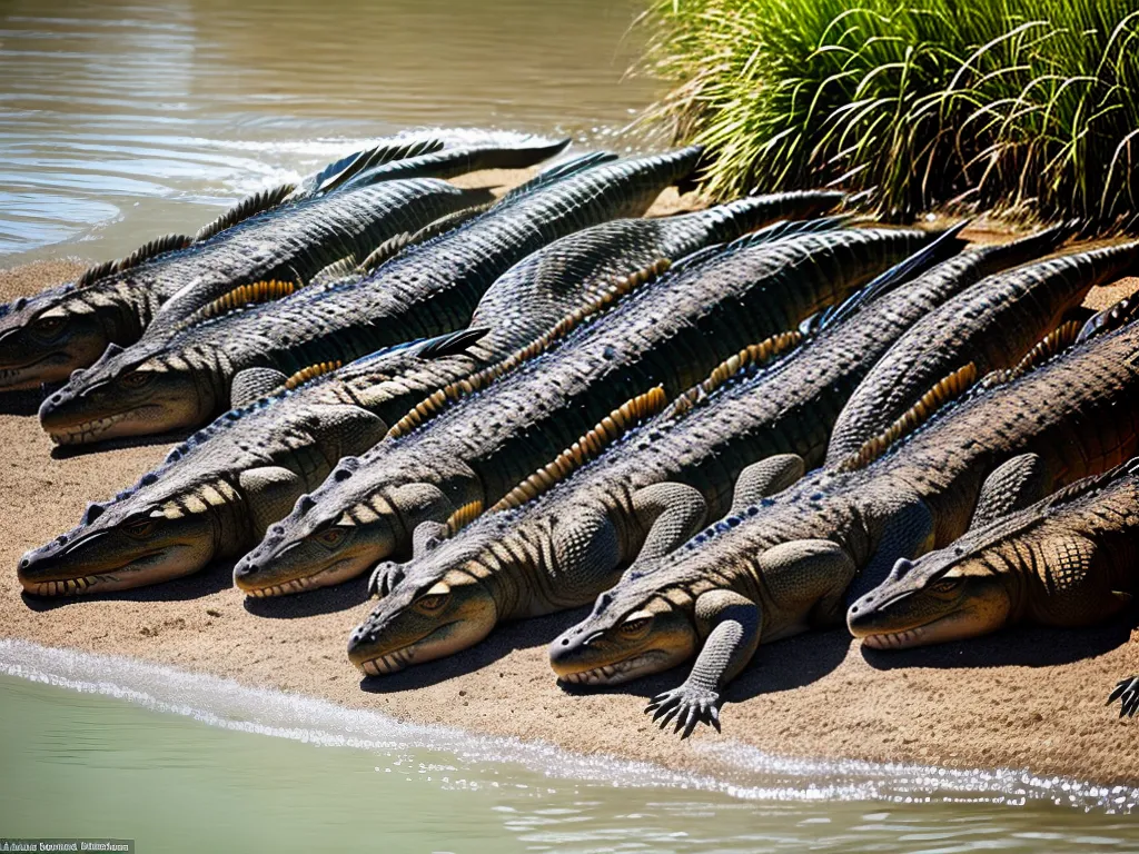 Crocodilos: A Vida em Colônia