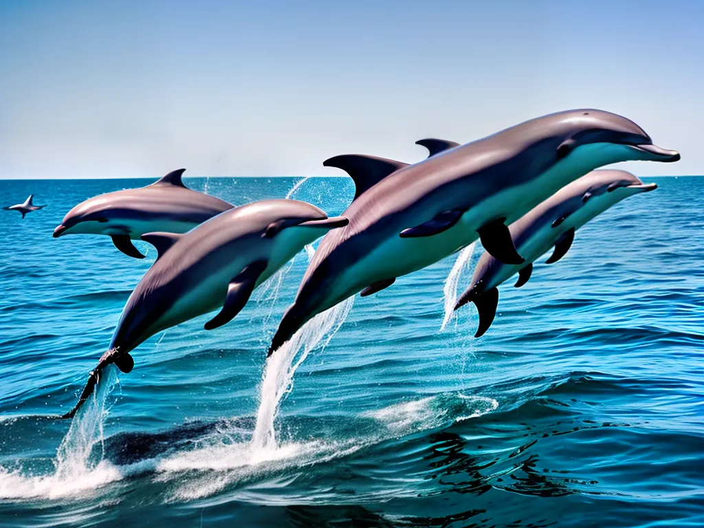 Natureza Vida Colonia Golfinhos
