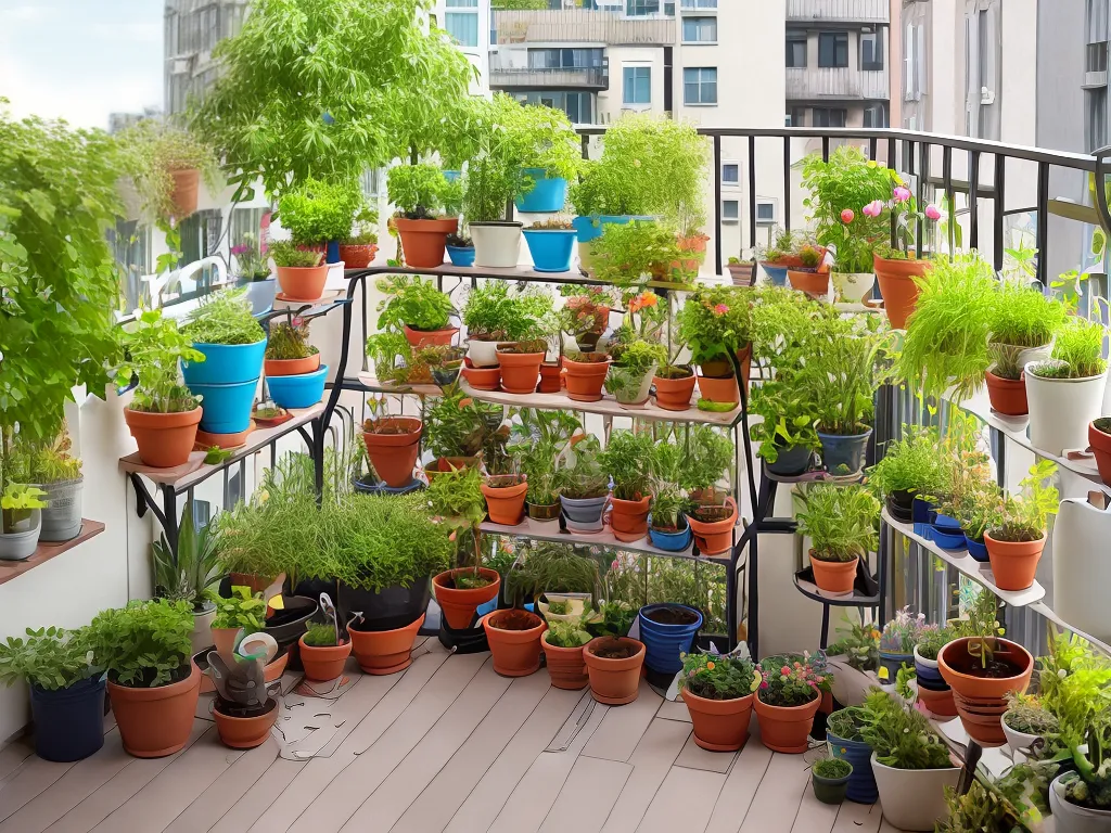 Planta Acessorios Jardinagem Urbana Jardim Pequenos Espacos