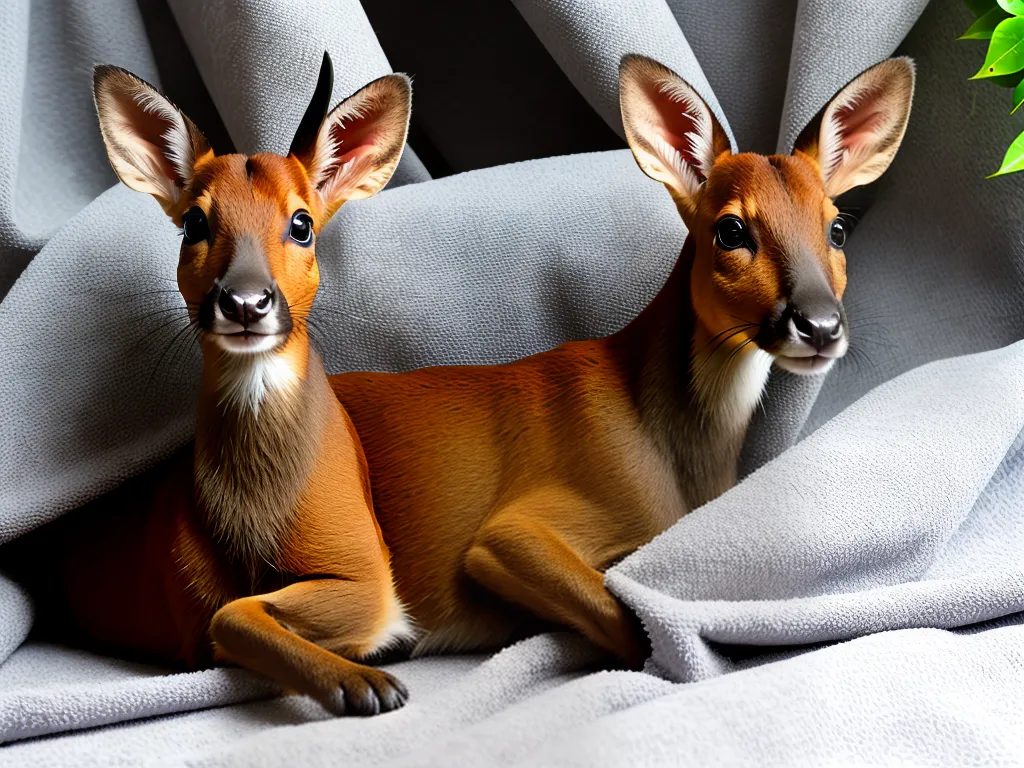 Cuidados com um Cervo Muntjac: Desafios e Dicas 5 Cuidados com um Cervo Muntjac: Desafios e Dicas 4