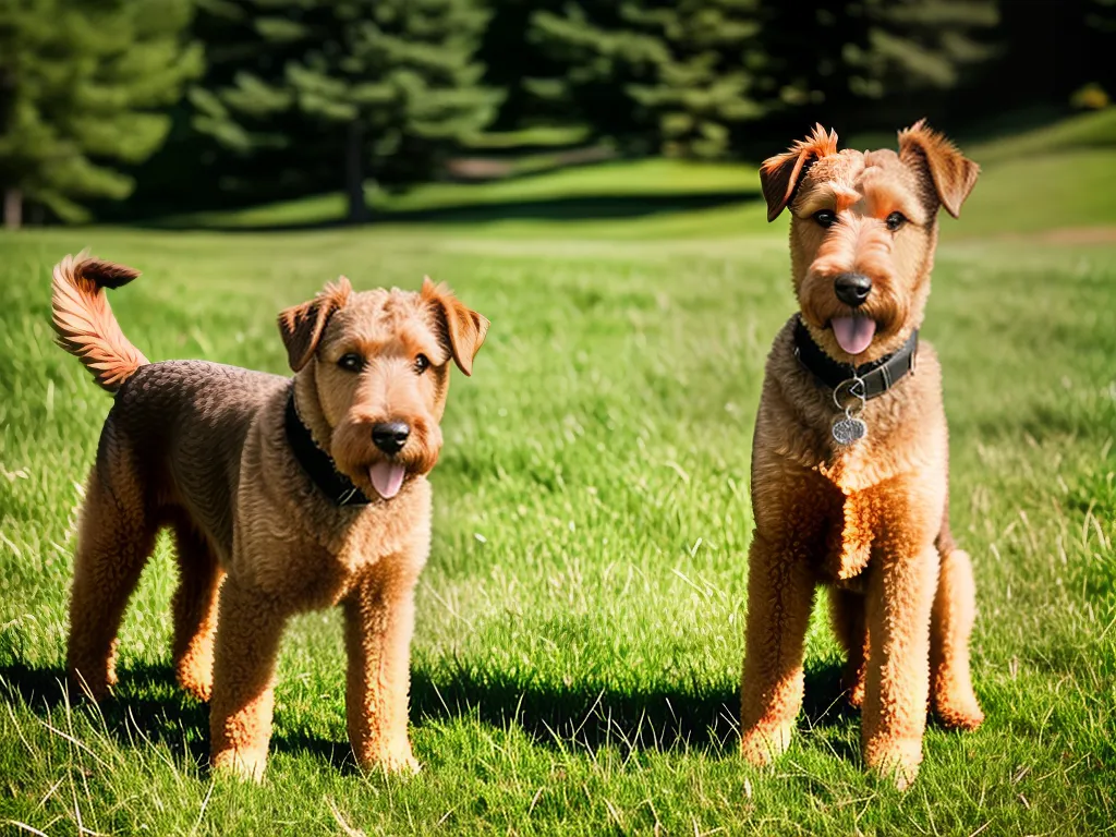 Planta Airedale Terrier Rei Dos Terriers