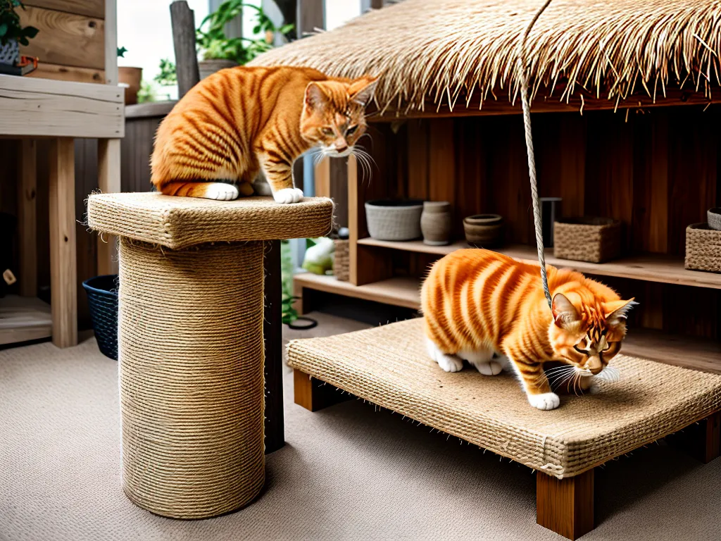 Construa Arranhadores Incríveis para Seu Gato! 5 Construa Arranhadores Incríveis para Seu Gato! 4