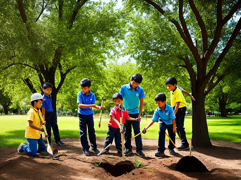 Planta Arboricultura Criancas Educar Preservar