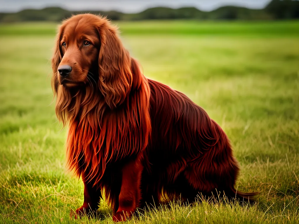 Beleza Ruiva: Setter Irlandês 4