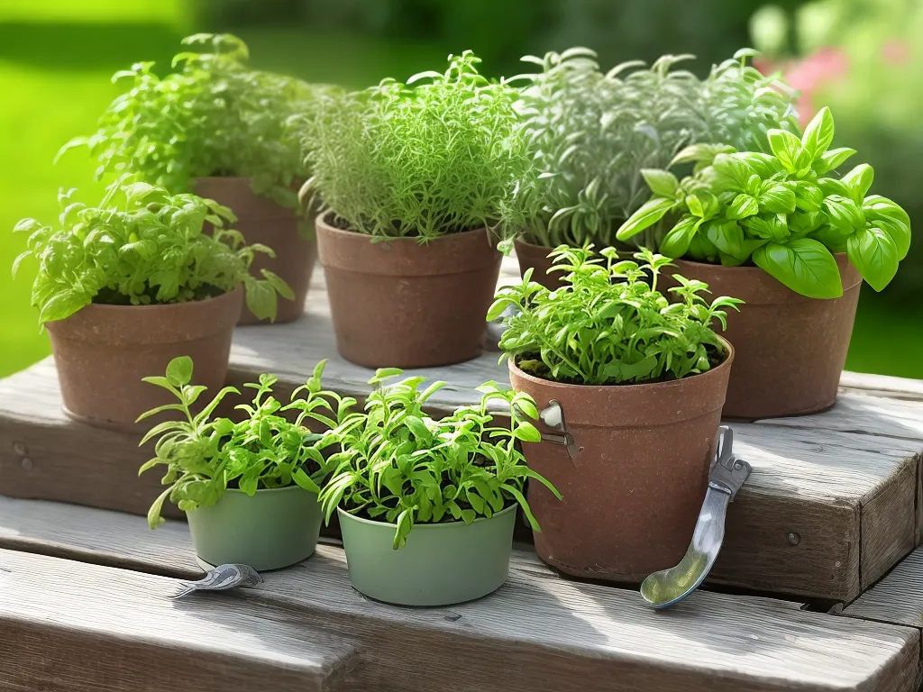 Planta Como Cultivar Ervas Aromaticas Em Vasos No Jardim