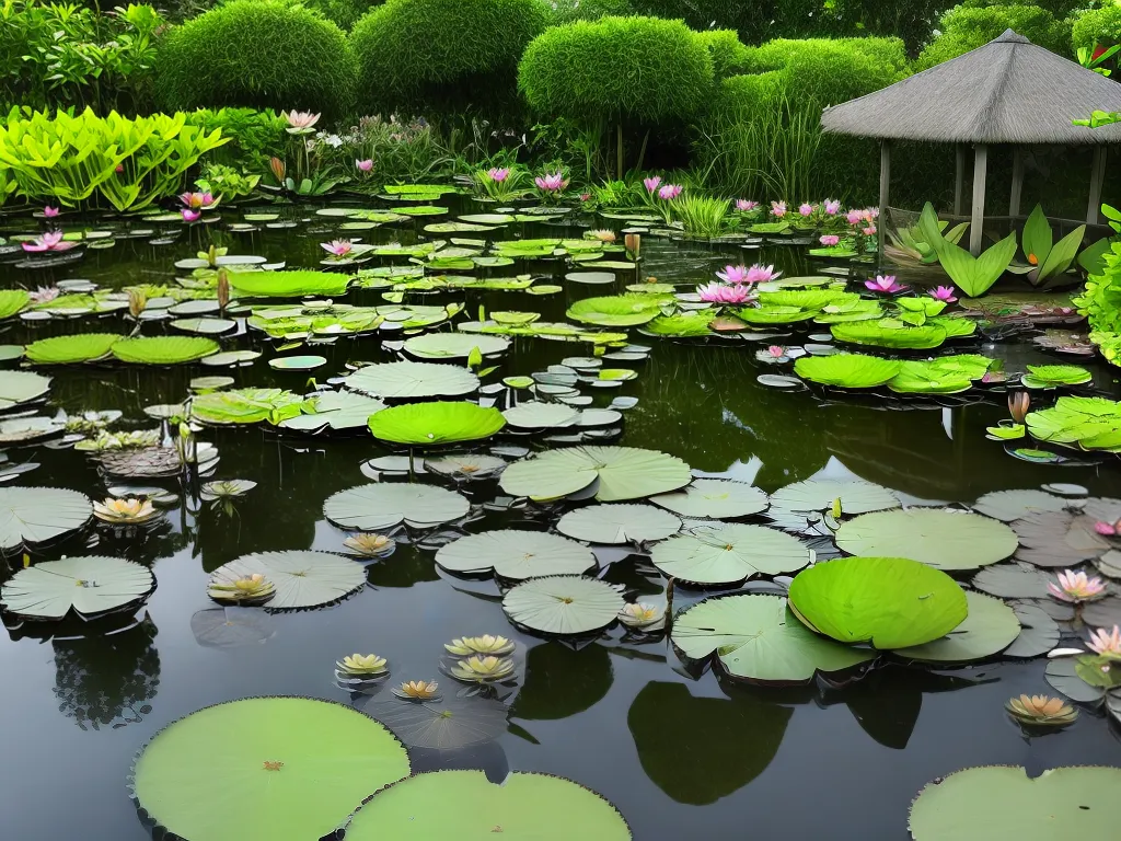Jardim Aquático: Como Cultivar Plantas Aquáticas. 4
