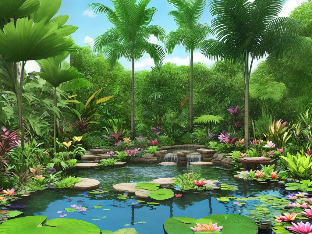 Planta Como Projetar Jardim Tematica Tropical