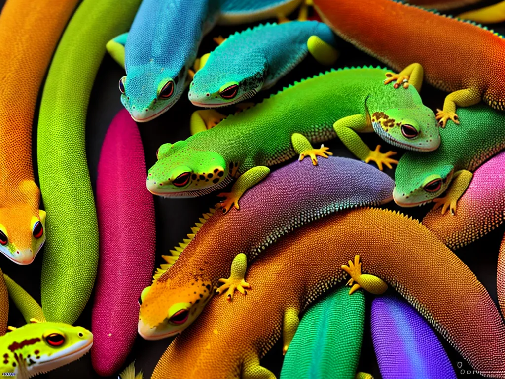 Planta Diversidade Lagartixas Geckos 3