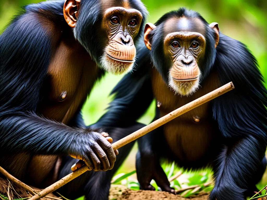 Planta Habilidade Primatas Cacar Alimentar Insetos