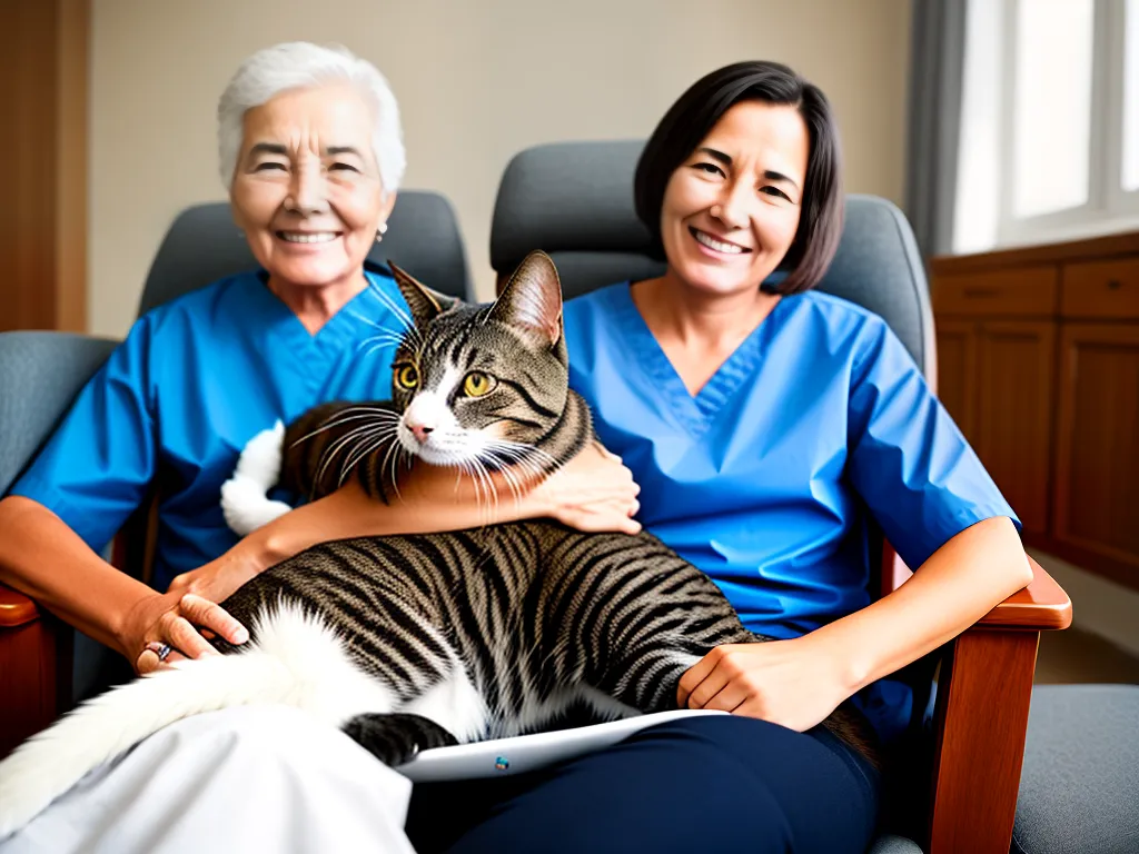 Gatos: aliados na reabilitação de pacientes 5 Gatos: aliados na reabilitação de pacientes 4
